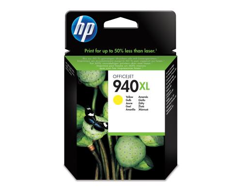 Tinte HP C4909AE / Nr. 940XL yellow, 16ml, zu OfficeJet Pro 8000/8500, 1400 Seiten @5% Dec Preisvergleich