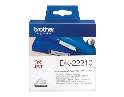 Brother P-touch DK-22214 Endlos-Etiketten Papier 12mm x 30.48m Preisvergleich