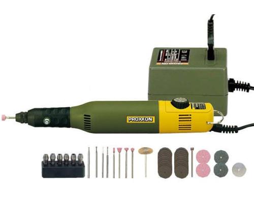 Proxxon Modellbauer- und Gravierset mit Bohr- und Fr�sger�t MICROMOT 50/E, 12V, Preisvergleich