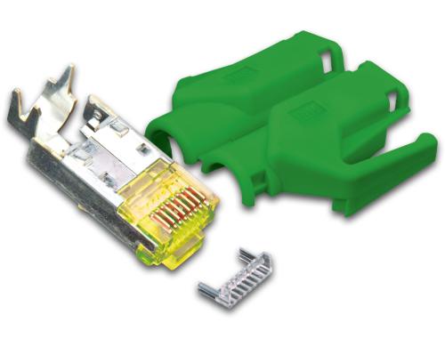 Hirose Stecker TM31, 10er Pack, KAT6A (ISO/IEC), inkl. Knickschutzt�lle, gr�n Preisvergleich