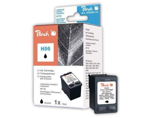 Bild Peach Tinte HP C6656AE Nr. 56 black, 23.3ml 620 Seiten, zu DeskJet 9680/9670/9650/5850/5652/5650/