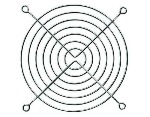 Gitter zu Gehäuse Zusatzlüfter 8 cm x 8 cm