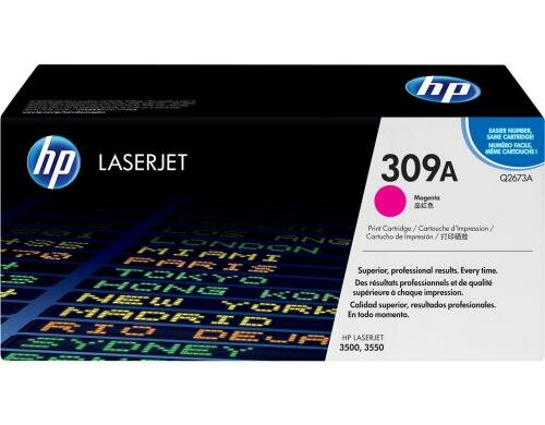 HP Toner 309A - Magenta (Q2673A) Seitenkapazität ~ 4000 Seiten