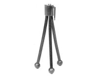 FLEXI Mini Stativ, Höhe 12cm, 57g biegsame Gliederbeine