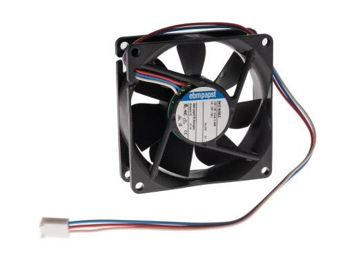 Gehäuselüfter ebmpapst 8412 N/2 GLE 80x80x25mm, 12V, 12dBA