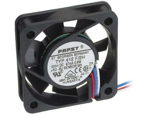 Gehäuselüfter ebmpapst 412F/2H 40x40x10mm, 12V, 29dBA