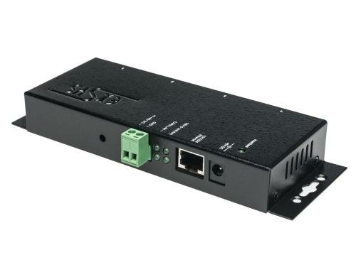 exSys EX-6034, LAN zu 4xSeriell RS232 LAN Adapter, Metallgehäuse