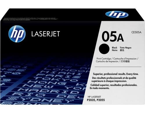 HP Toner 05A - Black (CE505A) Seitenkapazität ~ 2300 Seiten