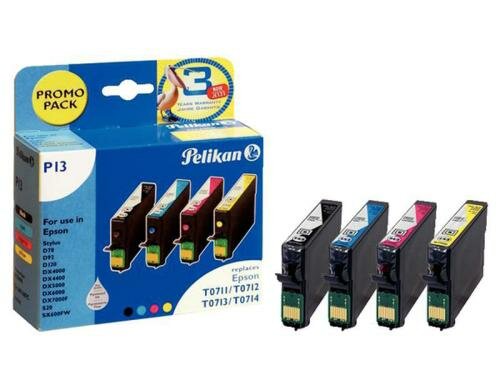 Tinte Pelikan Stylus D78/D92/DX4000/DX4050 3x9ml, farbig, C13T071140