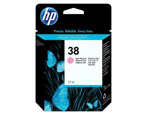 HP Tinte Nr. 38 - Magenta (C9419A) Tintenvolumen 27 ml