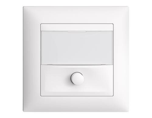 Feller EDIZIOdue Sonnerietaster, UP, weiss Komplettset mit Rahmen