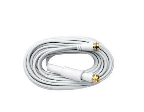 SAT-Anschlusskabel flach 3mm 5m zum Verlegen unter Teppich und Parkett