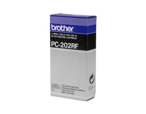 Nachfüllfilmrolle Brother PC-202RF bis 450 Seiten, 2 Rollen, Fax-1010