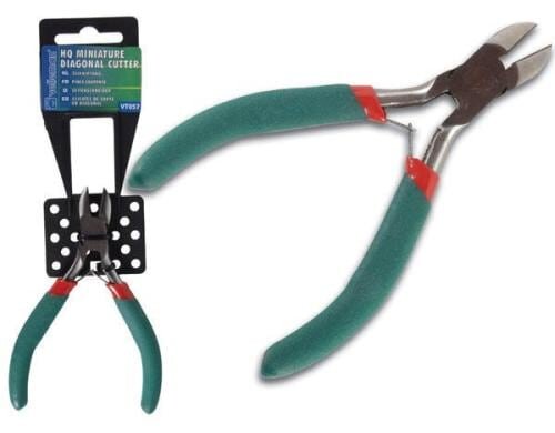 Velleman VT057 Miniatur-Seitenschneider Kohlenstoffstahl, gehärtet, Länge: 110mm