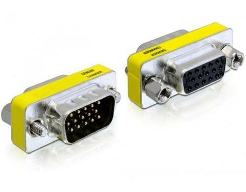 Monitoradapter VGA-Buchse zu VGA-Stecker Port Schutzadapter