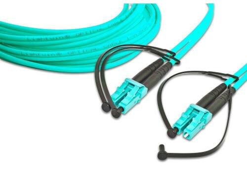 Lightwin LWL Duplex Patchkabel, 10Gbps Multimode 50/125µm, LC-LC, 2.0m OM3
