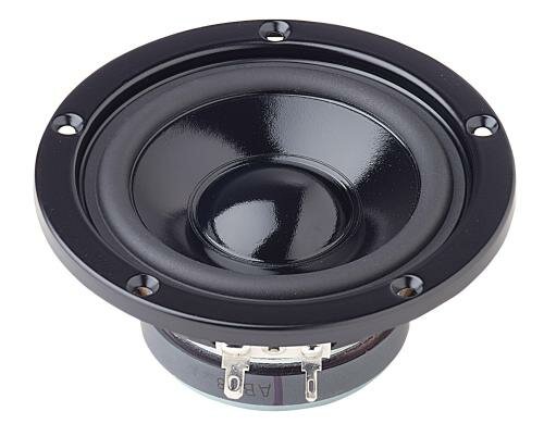 Visaton HiFi-Tiefmitteltöner W 100 S, 4 Ohm Lautsprecherchassis, 9020