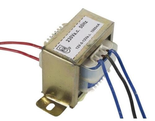 Velleman 212024C Trafo Pri: 230V Sec: 2x12V