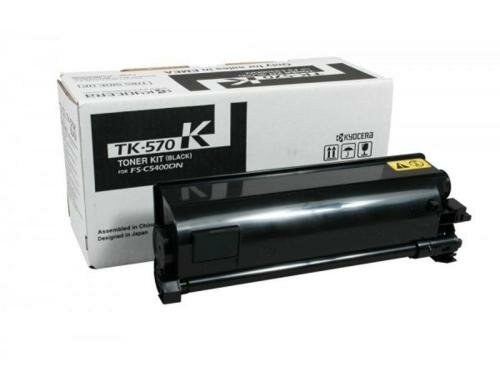 Toner Kyocera TK-570K, zu FS-C5400DN schwarz, ca. 16000 S. gemäss ISO/IEC 19798