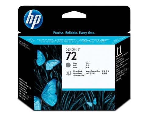 HP Druckkopf Nr.72 - Grey+P.Black (C9380A)