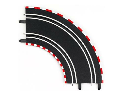 Carrera Slotcar Kurve 90° für Go zusätzliche Schienen für Go