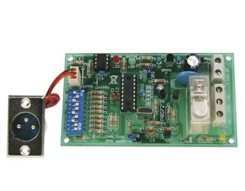 Velleman VM138 DMX-Gesteuerter Relais fertiges Modul