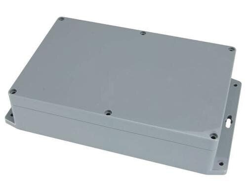 Velleman G340 abgedichtetes ABS-Gehäuse Dunkelgrau, 171 x 121 x 80mm (LxBxH)