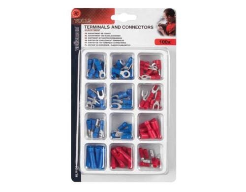 Velleman BL/F100 Quetschverbinder Set Sortiment ä 100 Stk