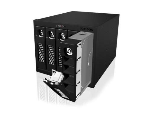 ICY Box Backplane 3.5 IB-555SSK Alu-backplane 3HE, für 5 SATA/SAS-HDD