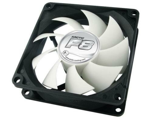 Gehäuselüfter Arctic Cooling F8 8cm Gehäuselüfter, entkoppelt