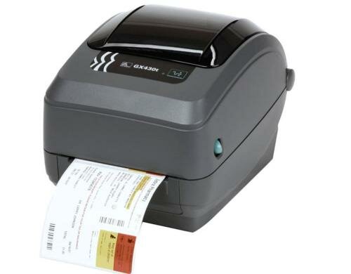 Zebra Etikettendrucker GX430t LAN Thermo Transfer, max. Druckbreite: 104mm,