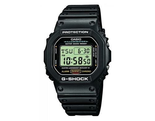Casio G-Shock, DW-5600E-1VER Stossfestigkeit, Wasserdicht bis 200 Meter