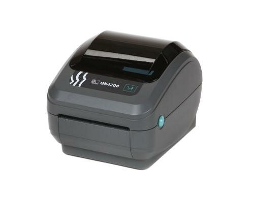 Zebra Etikettendrucker GK420D USB/Seriell Thermo Direkt, max. Druckbreite: 104mm