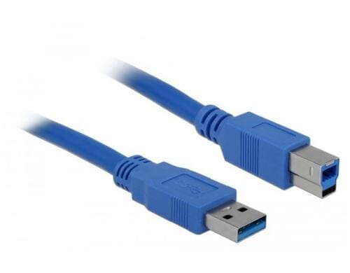 USB3.0 Kabel, 3m, A-B, Blau für USB3.0 Geräte, bis 5Gbps