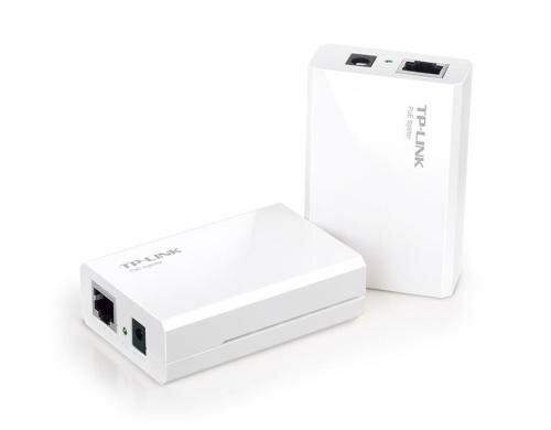 TP-Link: TL-POE200: PoE Kit IEEE 802.3af. Injector und Splitter Kit