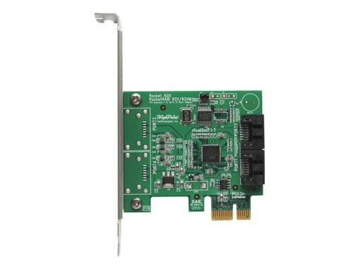 Highpoint Rocket620: 2 Port, SATA3 6Gbps PCI-Express-x1 2.0, kompatibel mit SATA1/2