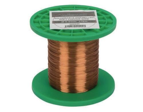 Velleman WICK02N Wickeldraht Ø 0.2mm 178m 97 Ohm