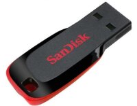SanDisk USB Cruzer Blade 16GB schwarz USB 2.0, ohne...