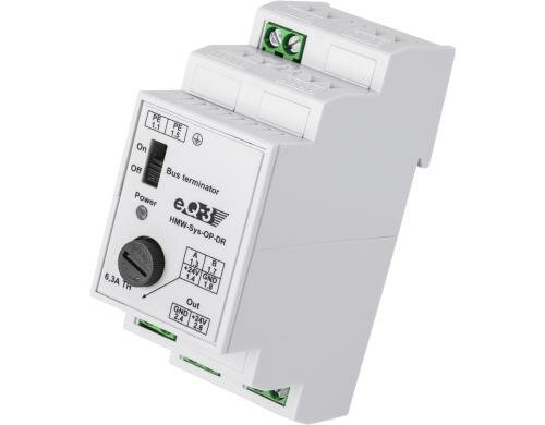 Homematic RS485 Überspannungsschutz drahtgebunden, Busverkabelung, Hutschiene