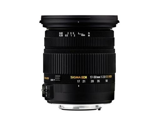 Sigma 17-50mm f / 2.8 EX DC OS IF HSM NI CH-Garantie