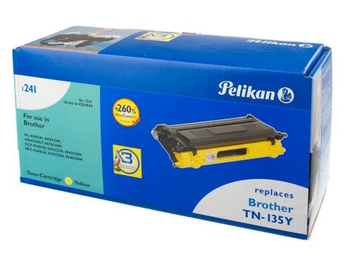 Pelikan Toner Brother TN-135y, yellow ca. 5000 Seiten,