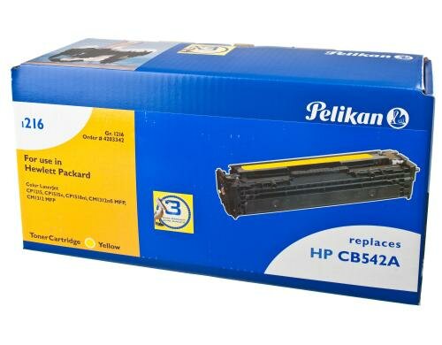 Toner Pelikan HP CB542A yellow 1400 Seiten