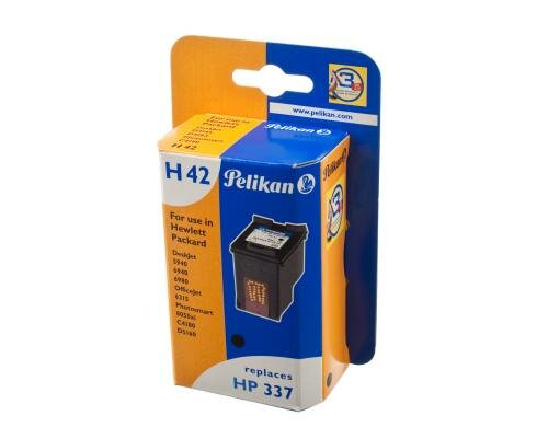 Tinte Pelikan zu HP C9364EE, DJ 5940/6940 PS 2575, Nr. 337, schwarz, 11ml, 400 Seiten