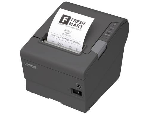 Epson Thermodrucker TM-T88V, schwarz RS232, USB, inkl. NT