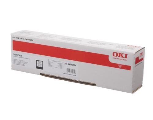 Oki Toner 44643004 zu Oki C801/821 black, 7000 Seiten