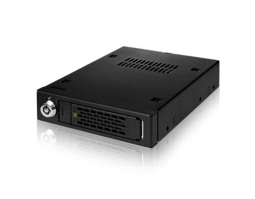 ICY DOCK Wechselrahmen 2.5 MB-991IK-B schwarz, für SATA und SAS, Rahmen+Schublade