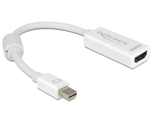 Monitoradapter Mini-DisplayPort zu HDMI für Mac Notebook, weiss,passiv