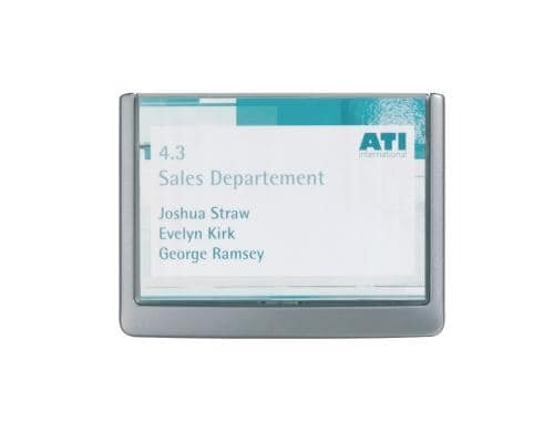 Durable Türschild CLICK SIGN graphit, Grösse: 149 x 105,5 mm,