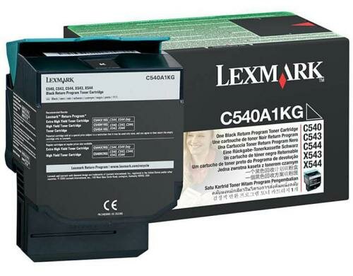 Rückgabe-Tonerkassette C540A1KG schwarz 1000 Seiten für C544/X544