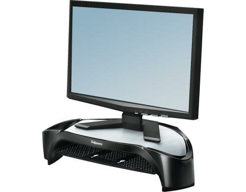Fellowes Smart Suites Monitor Ständer Plus schwarz, inkl. Stauraum
